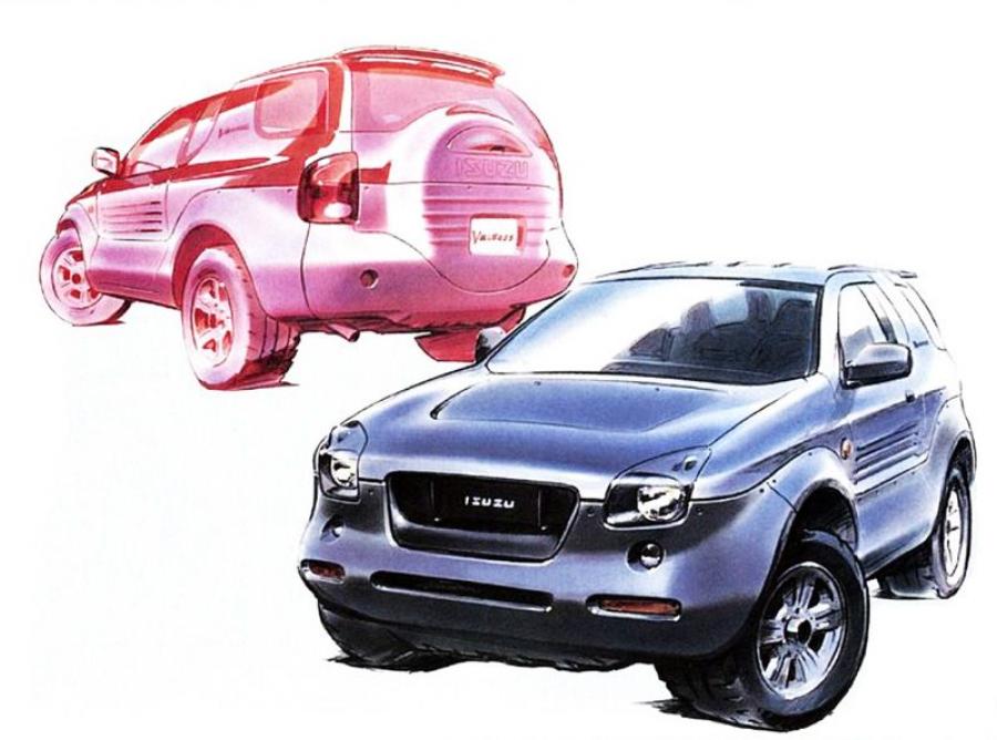  Isuzu VehiCROSS (E-UGS25DW) 1997 года  (фото 8 из 35)